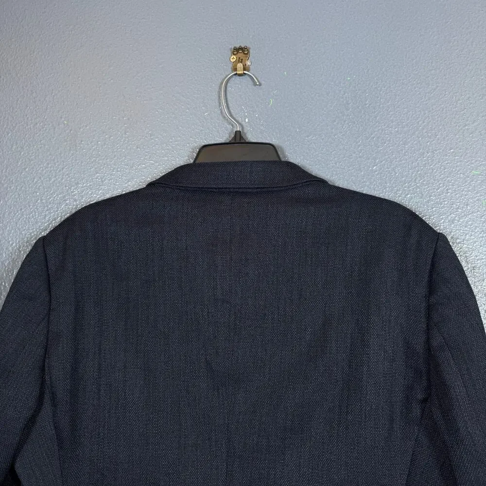 Armani Collezioni 40us men’s blue blazer 2 dots suit jacket